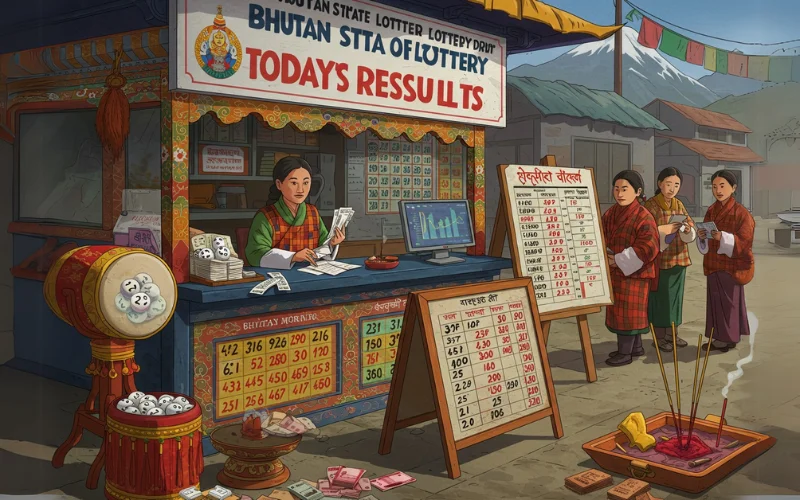 bhutan lottery india