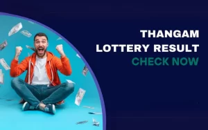 Thangam Lottery result