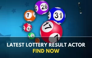 lottery result actor