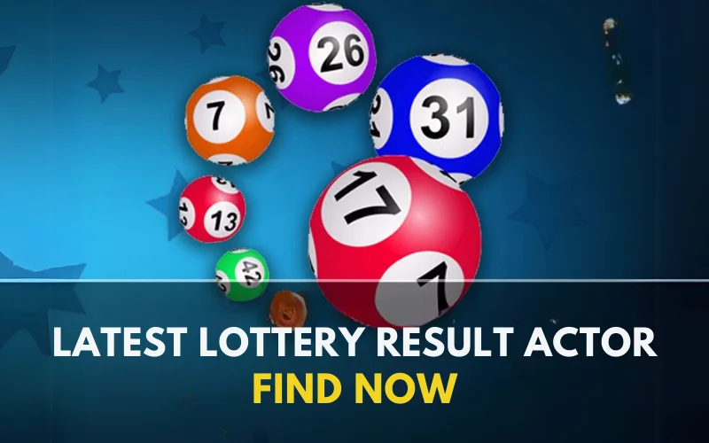 lottery result actor