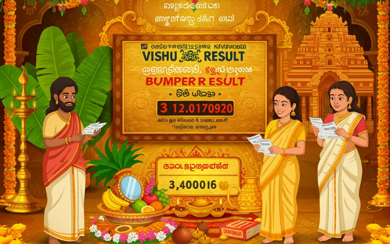vishu bumper result india